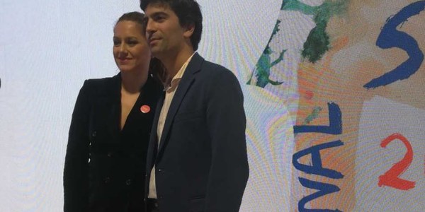 El Ayuntamiento presenta en Fitur la Bienal, que iniciará en París su promoción internacional con un adelanto del espectáculo de  Andrés Marín y Ana Morales