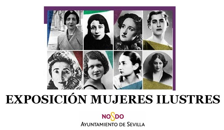 Cartel Exposición Mujeres Ilustres