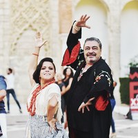 Flashmob - Pregón | Archivo Fotográfico Bienal de Flamenco © Fotógrafa: Claudia Ruiz Caro