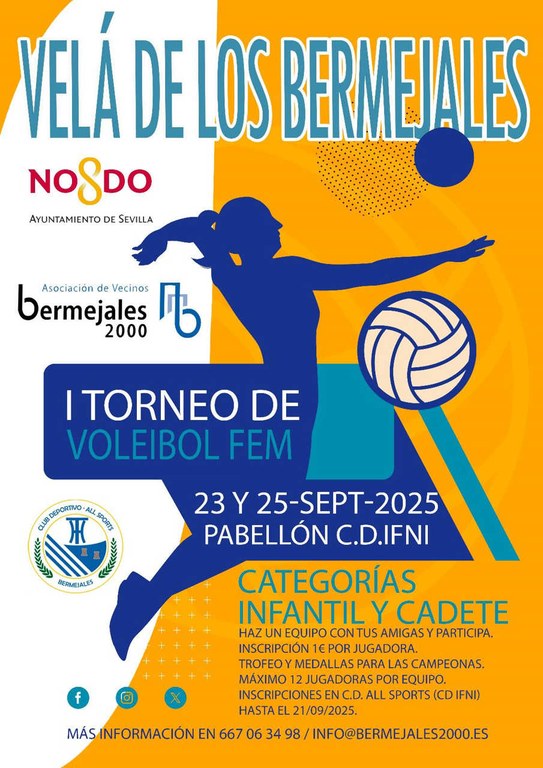 Cartel I Torneo de Voleibol Fem XXIII Velá Los Bermejales 2025.jpg