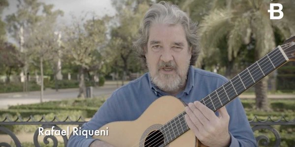 Antonio Canales y María Moreno bailan las Sevillanas de Riqueni para el flashmob de la Bienal