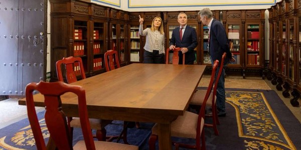 El Real Alcázar culmina las actuaciones de restauración y mejora en la Biblioteca del Maestre