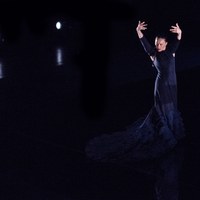 Archivo Fotográfico Bienal de Flamenco © Fotógrafa: Claudia Ruiz Caro /   Rocío Molina, Eduardo Trassierra y Yerai Cortés - Al Fondo Riela (Lo otro de Uno)