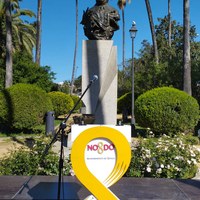 Jardines Rafael Montesinos. Presentación de la XXIII Bienal de Flamenco