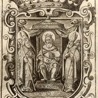 1631. Escudo similar al anterior, sesenta años anterior, pero sin incluir el “nomadejado”. ©ICAS-SAHP, Archivo Municipal de Sevilla.
