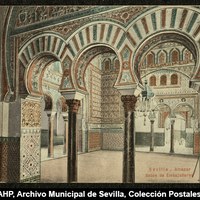 Alcázar Salón de Embajadores © ICAS-SAHP, Archivo Municipal de Sevilla, Colección Postales, 43