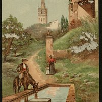 Camino de la huerta © ICAS-SAHP, Archivo Municipal de Sevilla, Colección Postales, 411