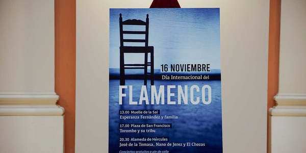 El Ayuntamiento celebra el Día Internacional del Flamenco con espectáculos a pie de calle en el Muelle de la Sal, la Plaza de San Francisco y la Alameda de Hércules