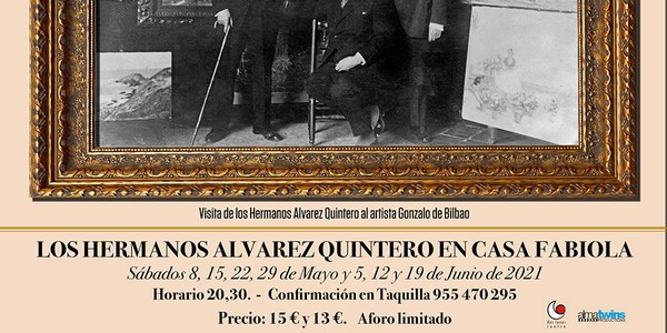 Programación teatral dedicada a los ‘Álvarez Quintero en Casa Fabiola’