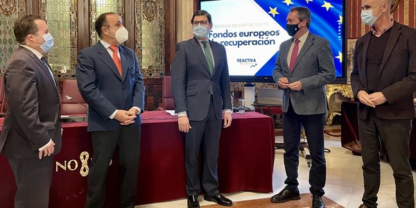 El Ayuntamiento presenta 90 proyectos por un importe de 1.400 millones de euros para la captación de fondos europeos y contribuir a la reactivación de la ciudad