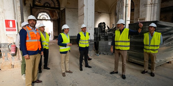 El Ayuntamiento afronta la última fase de rehabilitación de la Fábrica de Artillería, que empezará a albergar eventos culturales en septiembre