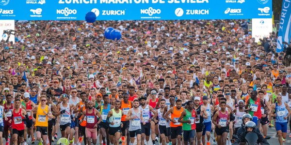 El Zurich Maratón de Sevilla 2025 agota sus inscripciones seis meses y medio antes de su celebración el 23 de febrero