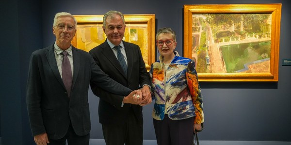 El alcalde Sanz inaugura la exposición ‘Sorolla en el Real Alcázar de Sevilla’, que reúne 15 obras inspiradas en los jardines del monumento