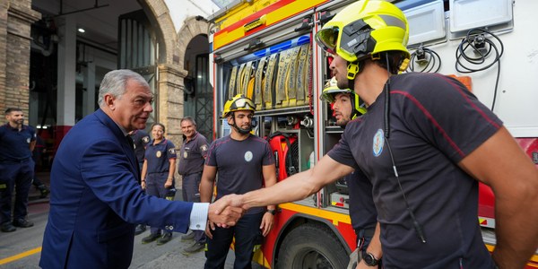 El Gobierno de Sanz avanza en la renovación del parque central de bomberos con una inversión de casi 800 000 euros
