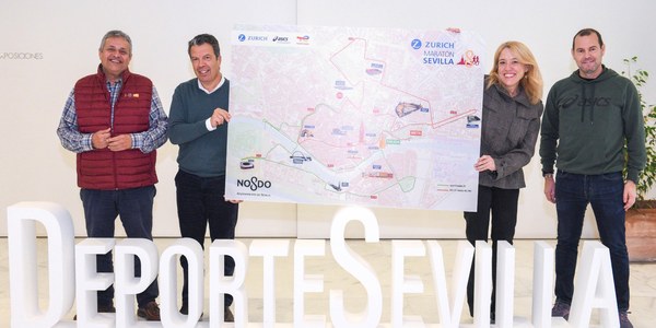 El Zurich Maratón de Sevilla 2026 mejora su recorrido con importantes cambios