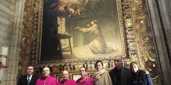 El alcalde asiste a la inauguración de 'Murillo en la Catedral de Sevilla, la mirada de la Santidad', la tercera exposición enmarcada en la celebración del cuarto centenario del nacimiento del pintor