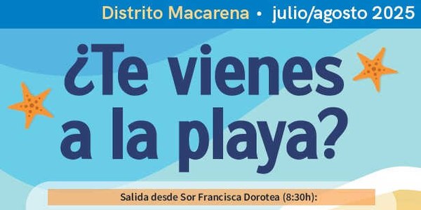 Viajes a la playa 2025 - Distrito Macarena
