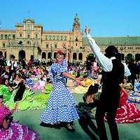 Sevillanas Plaza España