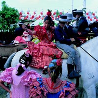 Niños a caballo