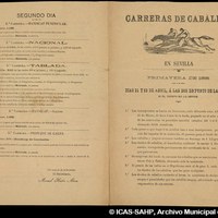 27-Carreras de caballos en Sevilla. 1895/04/21-22 ©ICAS-SAHP, Archivo Municipal de Sevilla