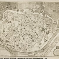 2. ©ICAS-SAHP, Archivo Municipal. Dedicado al asistente López de Lerena. 1788 .