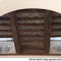 10. Escritura gótica en los restos del palacio de Don Fadrique. ©ICAS-SAHP, Reprografía (Antonio Brenes) y ©Gloria Centeno