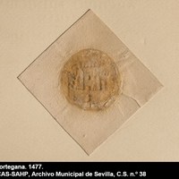 Cortegana. 1477. ICAS-SAHP, Archivo Municipal de Sevilla, C.S. n.º 38