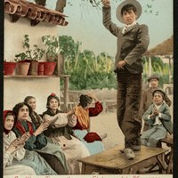 Sevilla. Tipos gitanos. El tango del Morrongo © ICAS-SAHP, Archivo Municipal de Sevilla, Colección Postales, 381