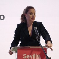 Minerva Salas, delegada de Cultura en la presentación de la Bienal. FITUR 2024.jpg
